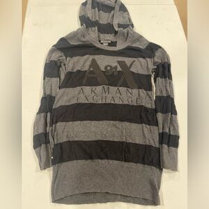Armani Exchange hooded sweater size medium